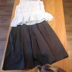 デミルクス ビームス 白 トップス レース DemiLuxeBEAMS