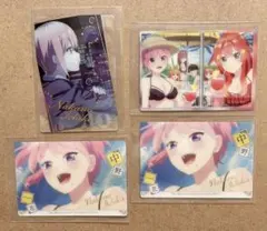 映画 五等分の花嫁 ウエハース 中野一花 4枚セット