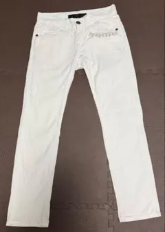 タグ付 GOTCHA ガッチャ ダメージ加工 ホワイトデニム XXL メンズ 