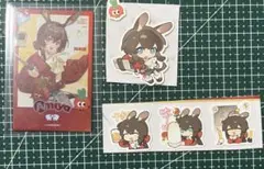 アークナイツ　アーミヤ　カード&ステッカーセット