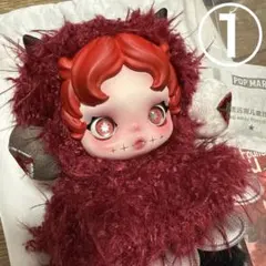 スカルパンダYou found me！ぬいぐるみペンダントChomp ⑴