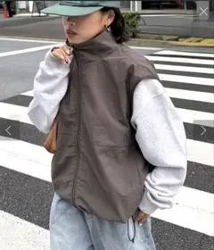 CIAOPANIC TYPY ユニセックス　撥水ドロストナイロンベスト