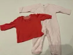 ファミリア　familiar ２枚セット　ロンパース　ロンT
