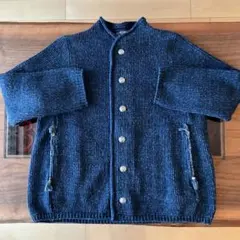 45R モカシンニット ジャケット インディゴ02-M 45R モカシンニット ジャケット インディゴ02-M - メルカリ