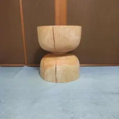 檜丸太椅子 スツール
