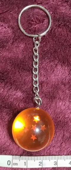 黄*程様 ドラゴンボール キーホルダー 5星球