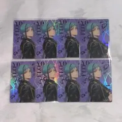 ツイステ　ブレイジングジュエル オーロラカード ポップアップ　8枚　フロイド