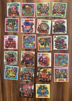 旧ビックリマン ビックリマン シール　まとめ売り 22枚 当時物