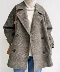 2025年最新】SPick & span wスライバーチェックハーフコートの人気