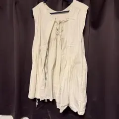 n*◎様 niko andアイボリー ノースリーブベスト