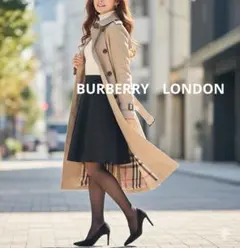 【美品】バーバリー ロンドン｜トレンチコート｜サイズ３８｜ハニーベージュ