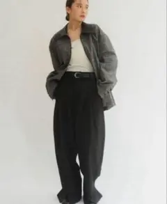 Knuth Marf】pierced drape pants(unisex) - メルカリ