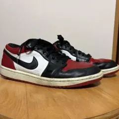 【人気商品】Nike Air Jordan 1 Low レッド/ブラック