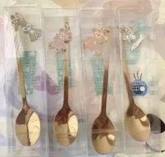 香港ディズニー　ダッフィーフレンズ　ティースプーン　セット