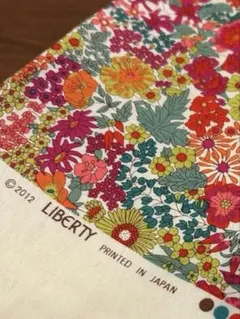 LIBERTY 花柄生地 2012年製 日本印刷