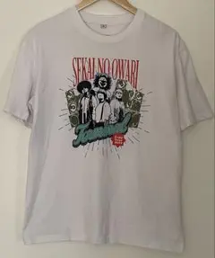 セカオワ Tシャツ terminal ターミナル Zepp XL ホワイト美品 - メルカリ