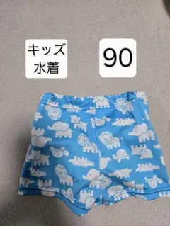 キッズ スイムパンツ 水着 動物柄 90 サイズ