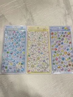 正規品♡ボンボンドロップシールミニ♡しずくちゃん&みるみるちゃん&なかまたち３点