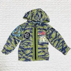 JUNK STORE 迷彩柄フード付きジャケット 95