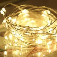 LEDストリングライト 暖色系 3m ×2個セット