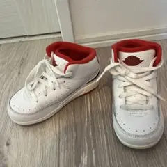 Air Jordan ベビー スニーカー ホワイト/レッド　14センチ