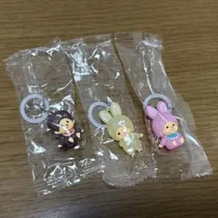 モンチッチめじるしアクセサリー 2　（モンチッチくん&チコちゃん2種　Aセット）