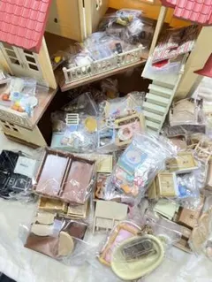 シルバニアファミリー　家・家具　セット