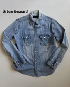 Urban Research デニムシャツ 長袖のサムネイル