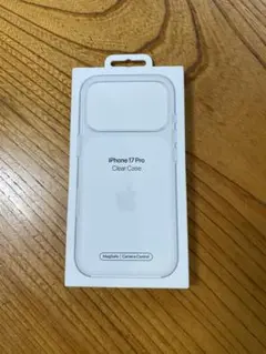 iPhone 17 Pro 純正クリアケース MagSafe対応未使用　開封済み