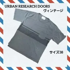 URBAN RESEARCH DOORS ポケットＴシャツ グレー サイズ38