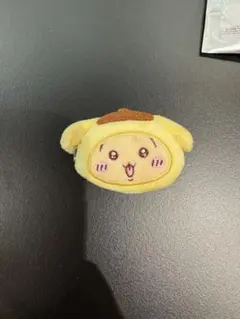 ちいかわ　サンリオ　シークレットヘアクリップ ポムポムプリンうさぎ