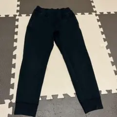UNIQLO キッズ ロングパンツ ブラック 130