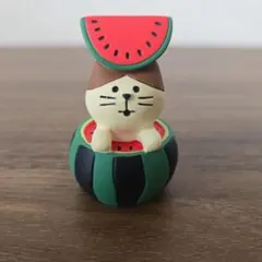 ☆コンコンブル　すいかにゃんこ☆concombre　夏　猫☆のサムネイル
