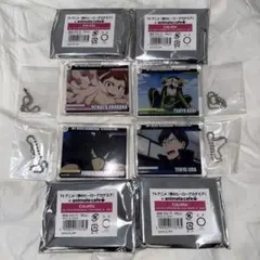 未使用ヒロアカ×アニメイトカフェ　トレーディングアクリルプレートキーホルダー4点