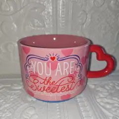 新品 未使用 スターバックス バレンタイン スタッキングマグ ハートハンドル