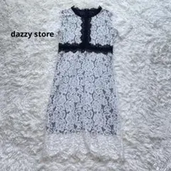 レースワンピースオケージョンパーティードレスお呼ばれ白dazzy store