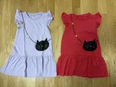 ワンピース　猫　お揃いのサムネイル