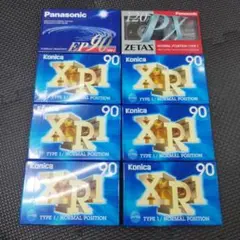 未開封】コニカ Konica XR1 90 5本 60 1本 カセットテープ - メルカリ