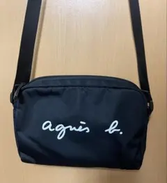 agnis b. ショルダーバッグ 黒