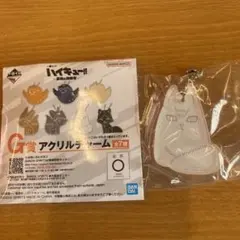 ハイキュー　一番くじ　最強の挑戦者　G賞　アクリルチャーム　北信介　キタキツネ