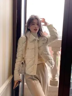 ゆったりシンプルアウター★秋冬にぴったり女子会デートに最適