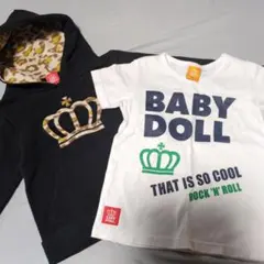 BABYDOLL パーカー＆Tシャツセット