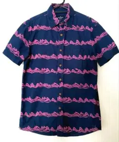 American Eagle 半袖シャツ ネイビー【Size XS】のサムネイル