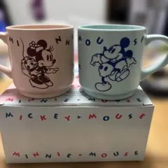 ミッキー・ミニー　ペアマグカップ【新品未使用】