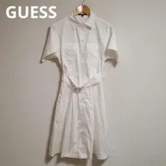 GUESS ゲス Selene Short Dress シャツワンピース 半袖のサムネイル