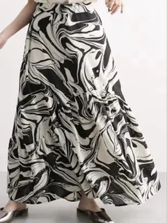 新品未使用品 TRALALAトゥララ 編み上げフリルミニスカート 平成レトロ
