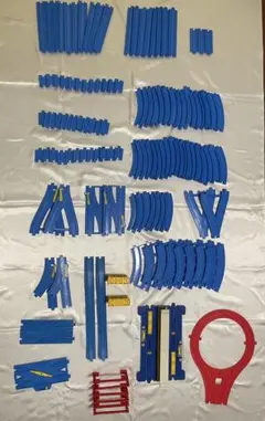 プラレール まとめ売り レール・駅・踏切セット 133点