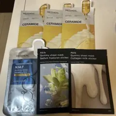 Mediheal セラミドシートマスク4枚+ Abib シートマスク2枚セット