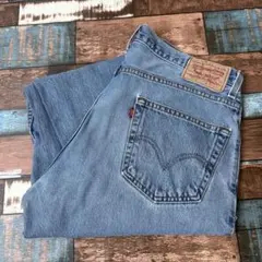 ビンテージ　古着　リーバイス550 バギー　デニム　ジーンズ　W36L30