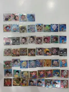 【未開封多数】ワンピース ドラゴンボール 鬼滅 呪術廻戦 ウエハース シール